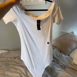 Brand new off the shoulder bodysuit